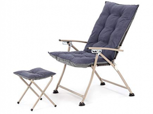 reclining camping chairs with footrest
