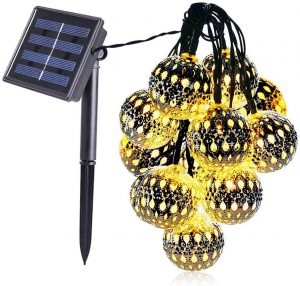 Dephen LED Solar String Lights